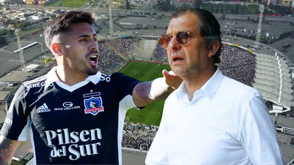 Marcos Bolados y Aníbal Mosa (Foto tomada de: Colo Colo)