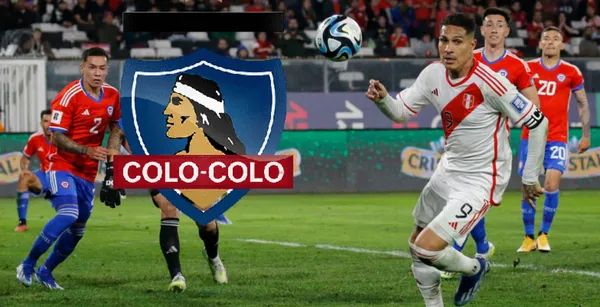 Paolo Guerrero estuvo en la órbita de Colo Colo.