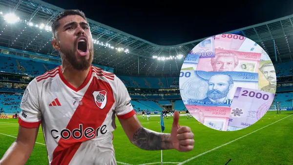 Paulo Díaz (Foto tomada de: Goal/River Plate/Remitly)