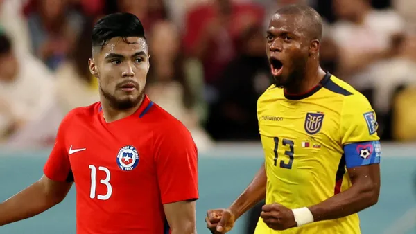 Paulo Díaz y Enner Valencia (Foto tomada de: Primicias/La Roja)