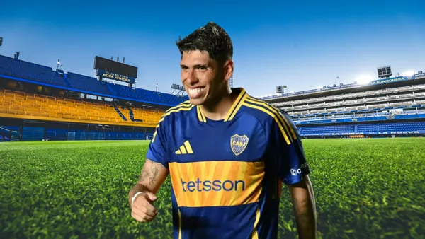 Pese a un positivo arranque en el Xeneize, Palacios no ha logrado replicar aquel alto nivel.