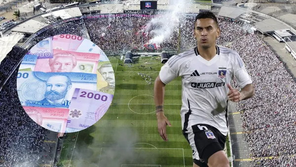 Sebastián Vegas (Foto tomada de: RedGol/Colo-Colo/Remitly)