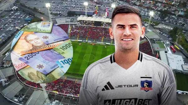 Sebastián Vegas (Foto tomada de: Top/Colo-Colo/La Nación)