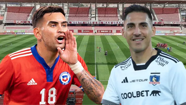 Sebastián Vegas y Javier Correa (Foto tomada de: Observatodo/Colo-Colo/La Roja)