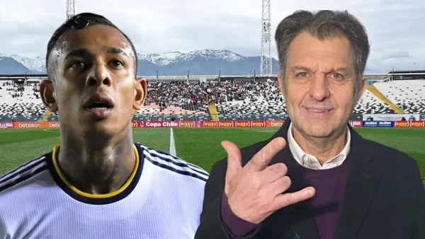 Sebastián Villa y Aníbal Mosa (Foto tomada de: Colo Colo/Independiente)