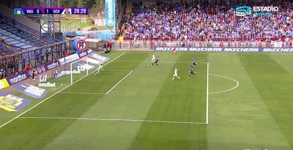 Universidad de Chile vs. Huachipato.