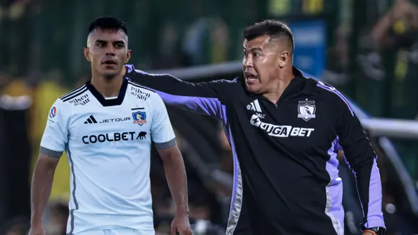 Vicente Pizarro y Jorge Almirón (Foto tomada de: La Tercera/Colo-Colo)