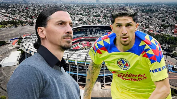 Zlatan Ibrahimović y Diego Valdés (Foto tomada de: Wikipedia/Marca/Fichajes)