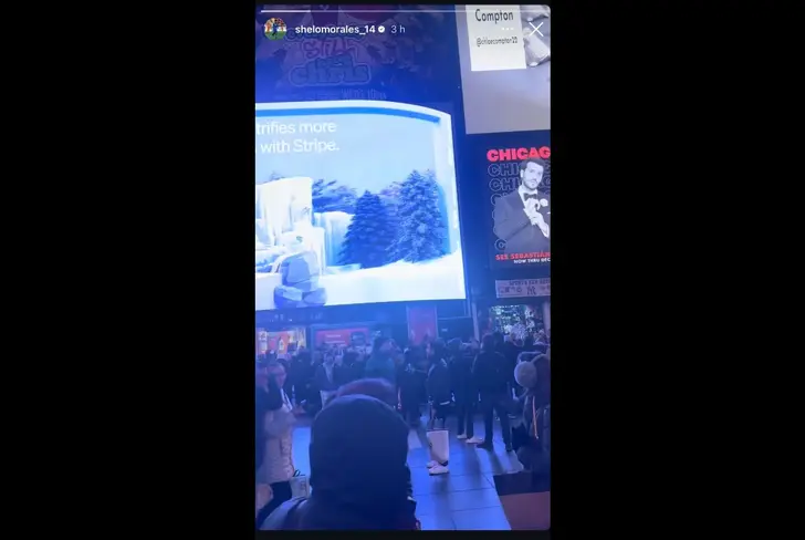 El canterano azul recorre Times Square