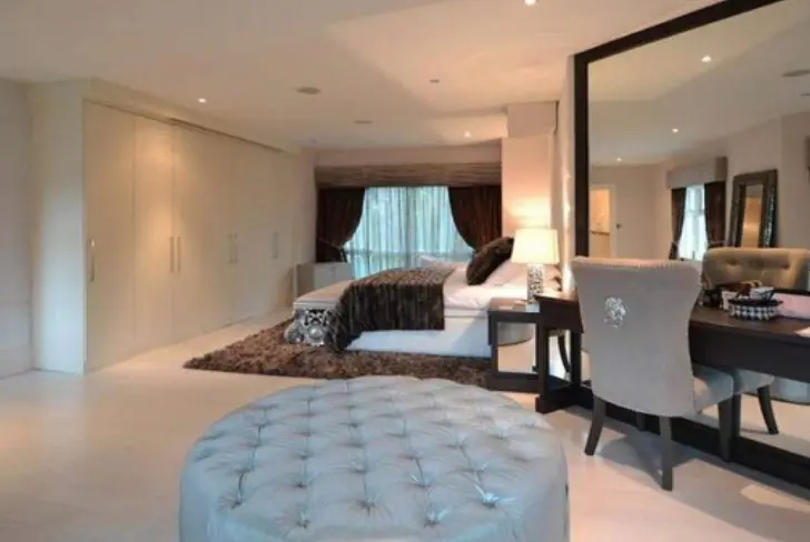 Habitación de la mansión de Alexis Sánchez (Foto tomada de: The Sun)