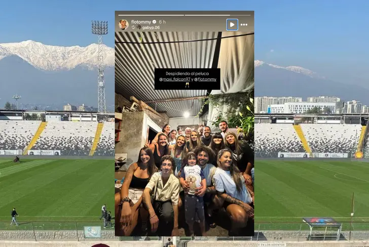 Despedida de Maximiliano Falcón (Foto tomada de: Instagram)
