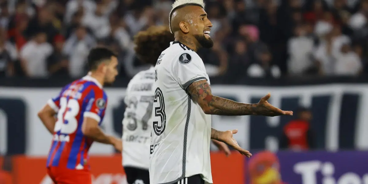 Arturo Vidal en Colo Colo. 