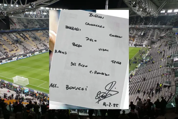 Once ideal de Leonardo Bonucci de la Juventus (Foto tomada de: X)