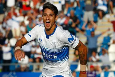 El delantero argentino registra 102 goles con el elenco Cruzado 