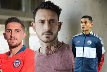 El exjugador de la Selección Chilena se mostró molesto con el actuar de ambos futbolistas.
