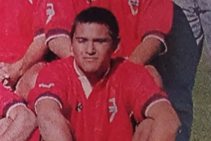 Humberto Suazo con cabello (Foto tomada de: Ñublense)