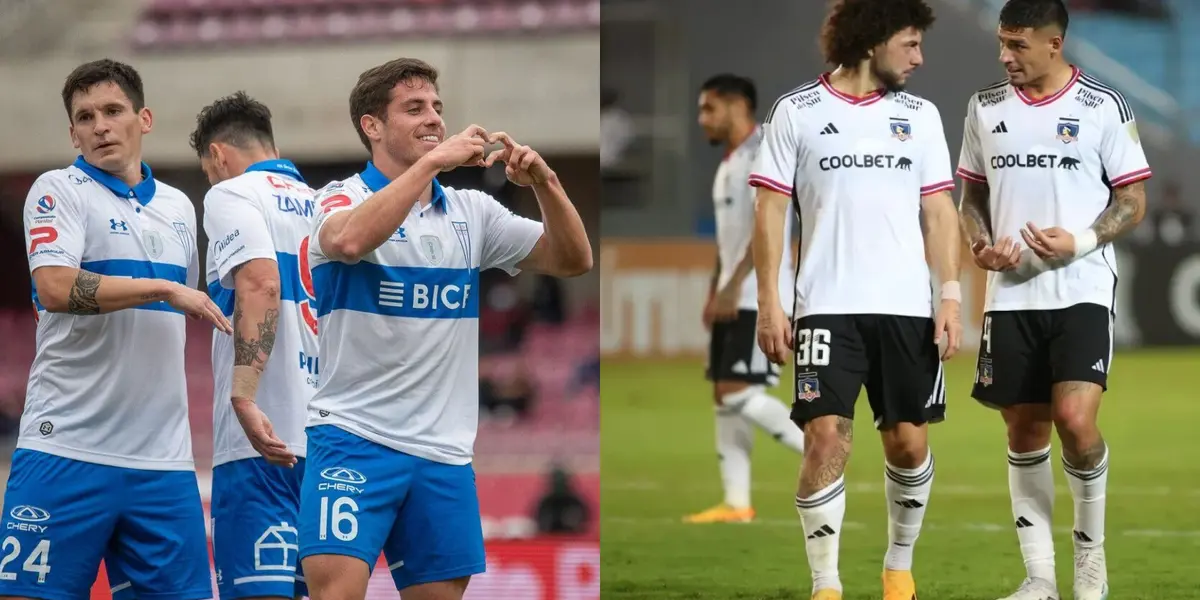 Universidad Católica y Colo Colo. 