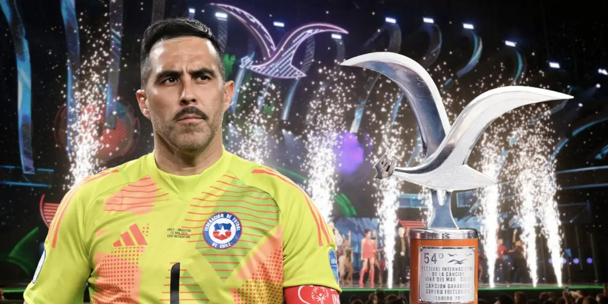 Además del ex capitán de La Roja, las cámaras encontraron a Marcelo Díaz entre el público.