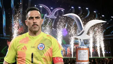 Además del ex capitán de La Roja, las cámaras encontraron a Marcelo Díaz entre el público.