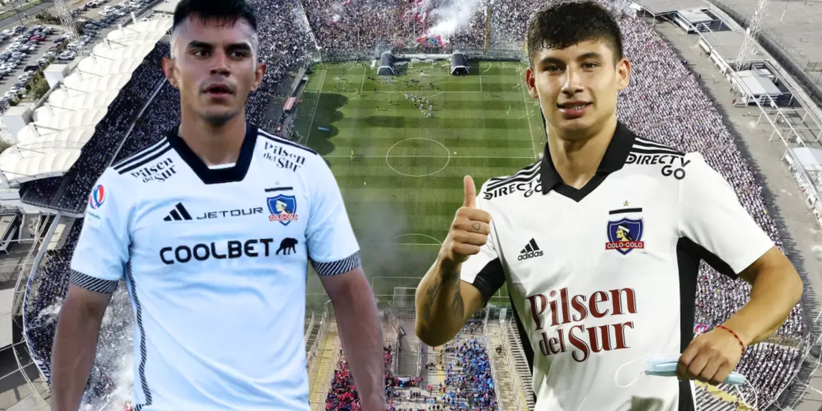 Alexander Oroz y Vicente Pizarro (Foto tomada de: Colo Colo/Transfermarkt)
