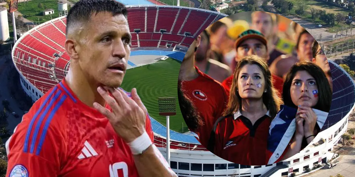 Alexis Sánchez e hinchas de Chile (Foto tomada de: Plataforma/Ancoa/El Comercio)