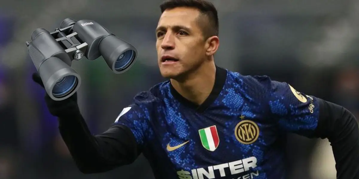 Alexis Sánchez en el Inter de Milán.