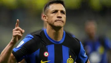 Alexis Sánchez en el Inter de Milán.