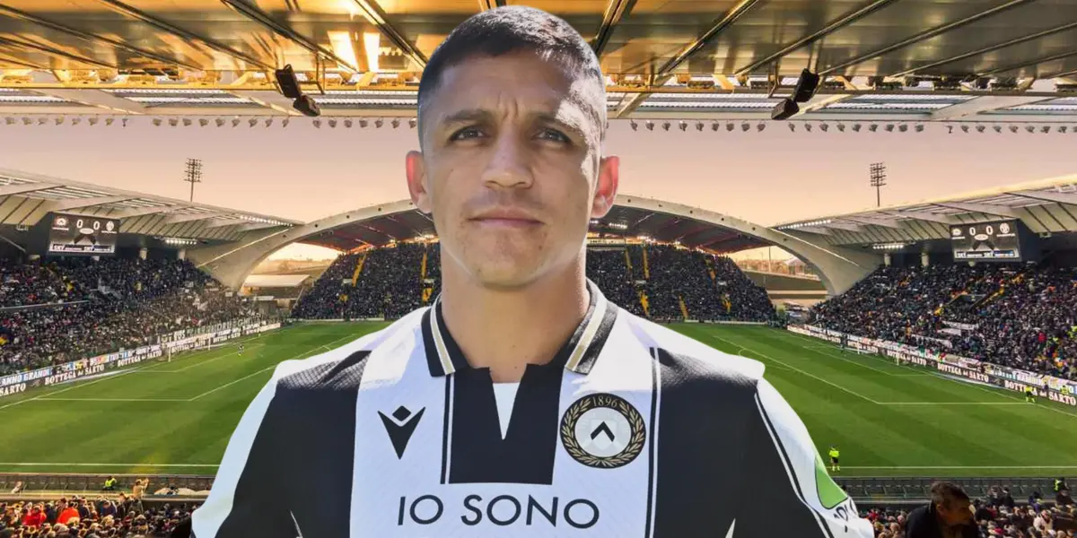 Alexis Sánchez (Foto tomada de: Estadios/Udinese)