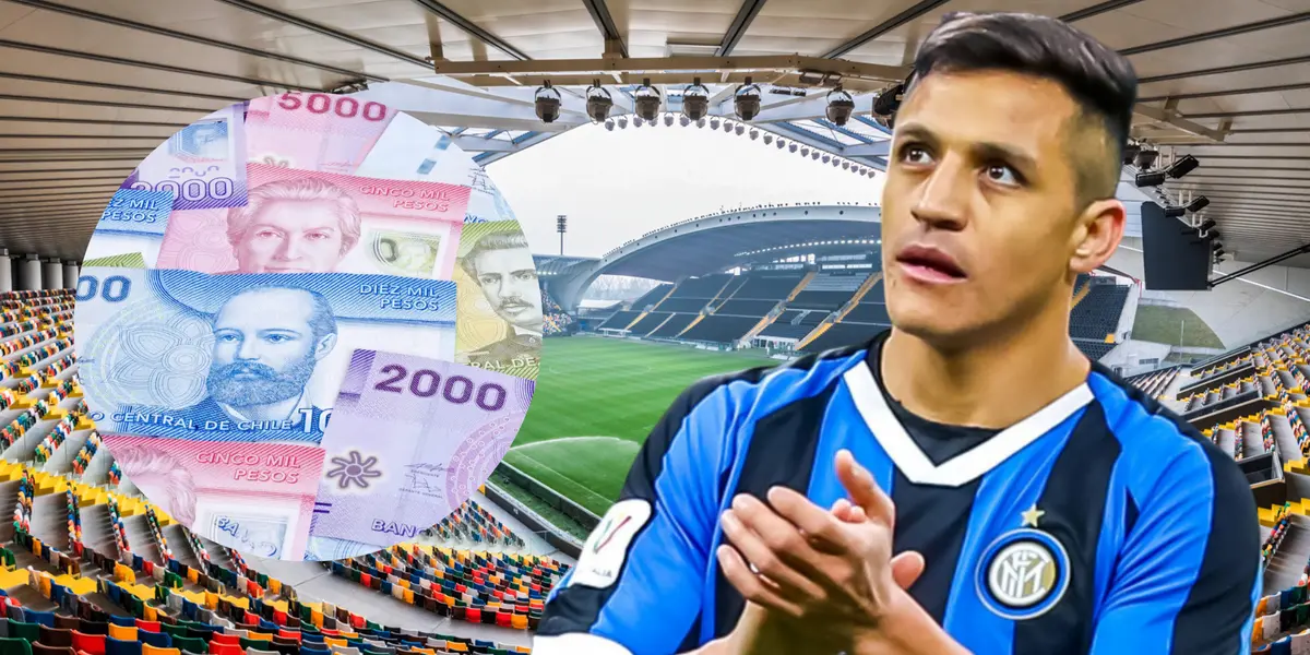 Alexis Sánchez (Foto tomada de: Wikipedia/Transfermarkt/Remitly)