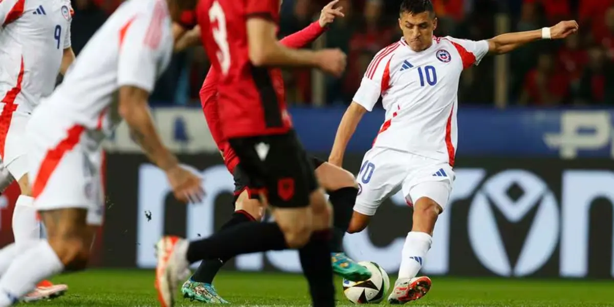 Alexis Sánchez jugó un buen partido.