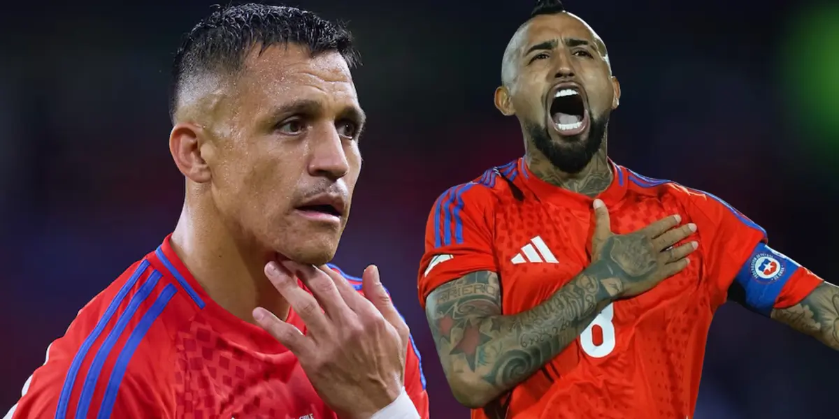 Alexis Sánchez y Arturo Vidal (Foto tomada de: La Tercera/Marca)