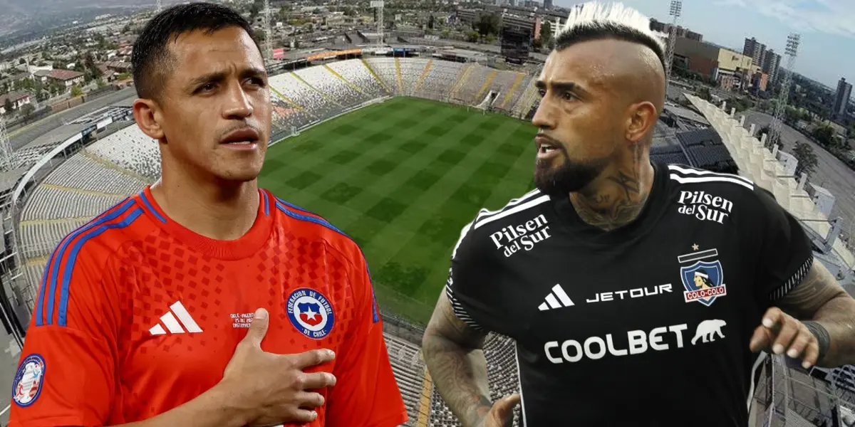 Alexis Sánchez y Arturo Vidal (Foto tomada de: La Tercera/Pauta/La Roja)