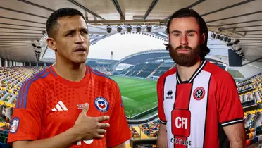 Alexis Sánchez y ben brereton Díaz (Foto tomada de: Wikipedia/Chile/Sheffield)