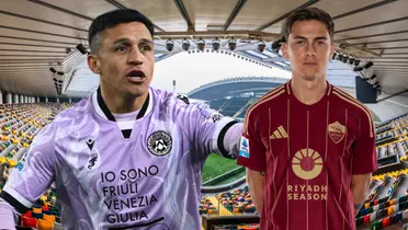 Alexis Sánchez y Paulo Dybala (Foto tomada de: Wikipedia/Udinese/Roma)