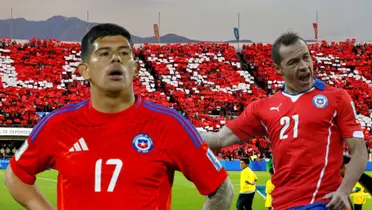 Ambos jugadores vieron minutos en la goleada 6-1 de Chile ante Panamá.