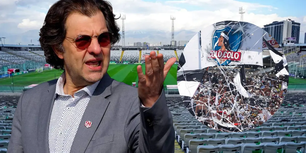 Aníbal Mosa e hinchas de Colo Colo (Foto tomada de: Colo Colo/Camarin/X)