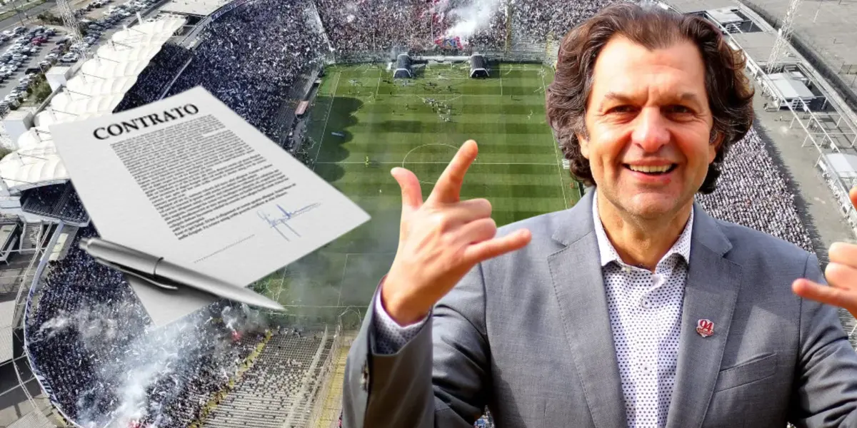 Aníbal Mosa (Foto tomada de: Colo Colo/T4 Franquicias)