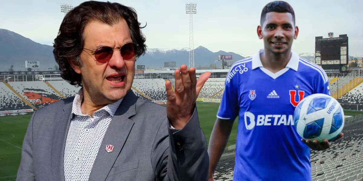 Aníbal Mosa y Cristian Palacios (Foto tomada de: Wikipedia/U de Chile/Camerin)