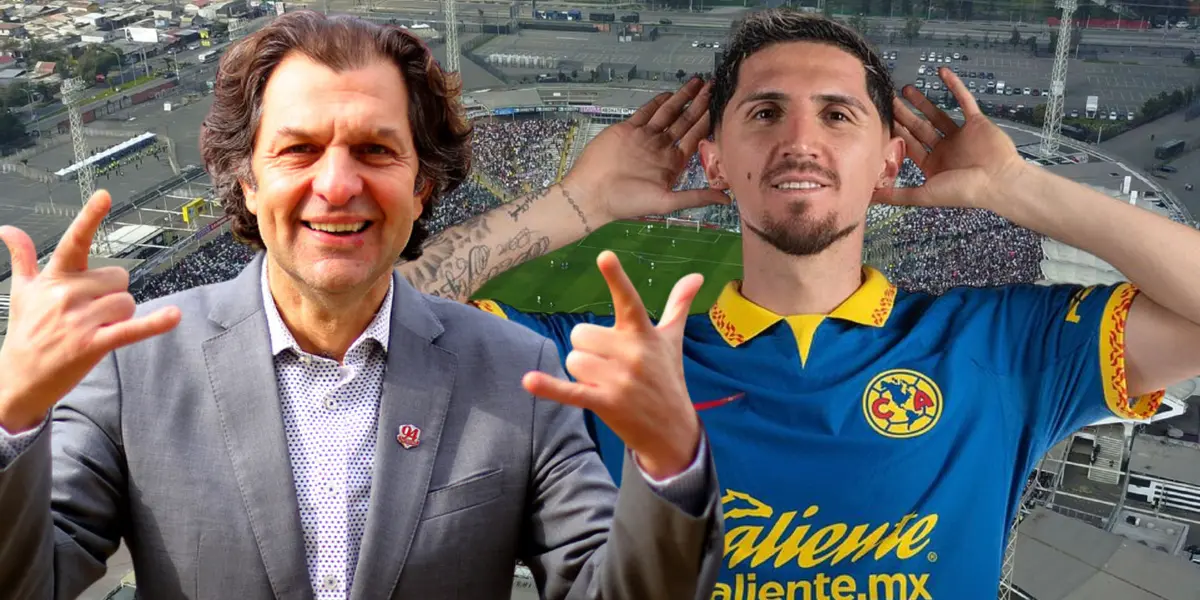 Aníbal Mosa y Diego Valdés (Foto tomada de: Colo Colo/América/Chile)