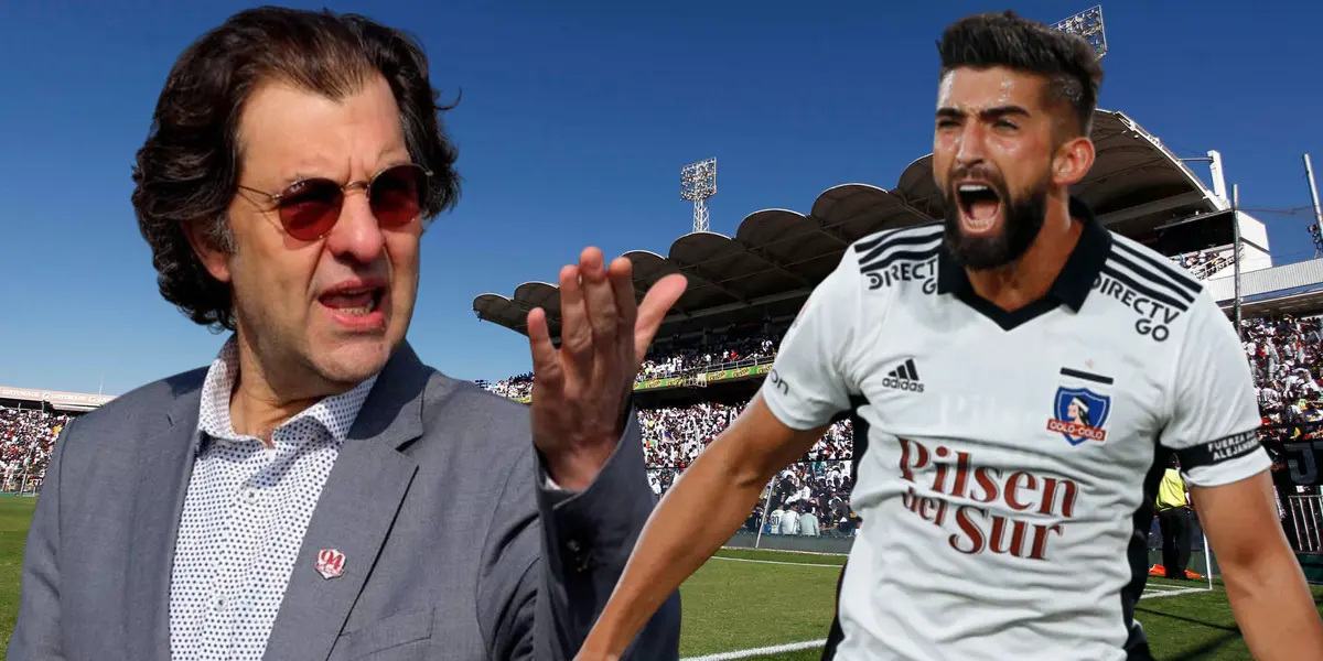 Aníbal Mosa y Emiliano Amor (Foto tomada de: La Tercera/Colo Colo/Sentimiento)