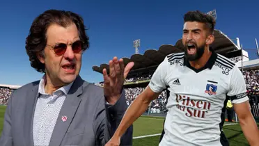 Aníbal Mosa y Emiliano Amor (Foto tomada de: La Tercera/Colo Colo/Sentimiento)