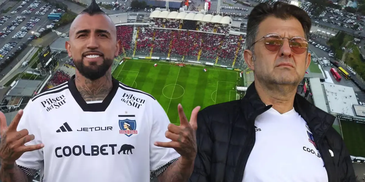 Aníbal Mosa y Jorge Almirón (Foto tomada de: Sentimiento/Colo Colo)