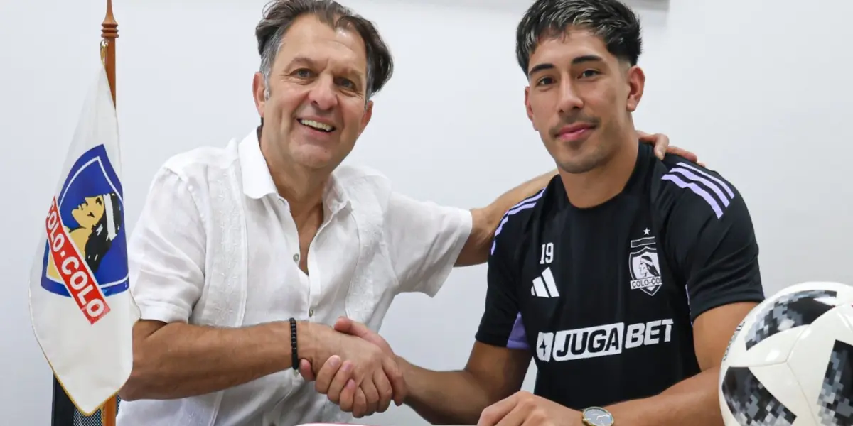 Aníbal Mosa y Salomón Rodríguez (Foto tomada de: Colo-Colo)