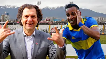 Aníbal Mosa y Sebastián Villa (Foto tomada de: Contragolpe/Sabes/Boca Juniors)