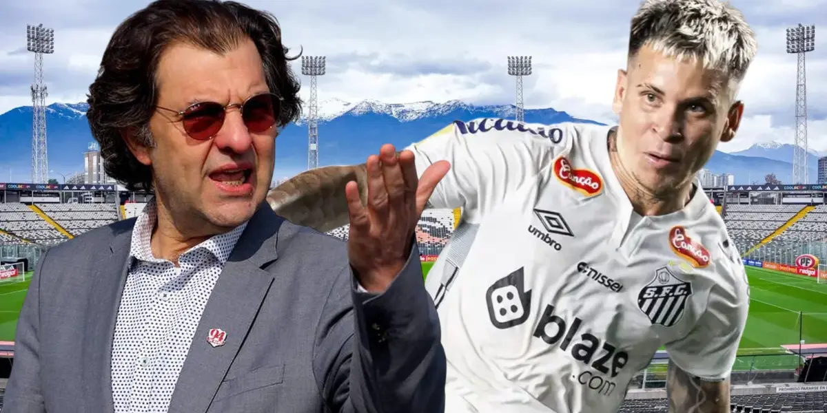 Aníbal Mosa y Yeferson Soteldo (Foto tomada de: Colo Colo/Camarin/Santos)