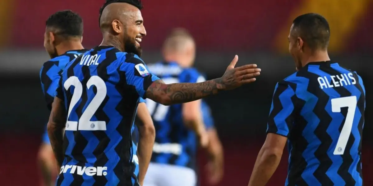 Arturo Vidal y el reto a Alexis Sánchez por regresar al Inter de Milán esta temporada