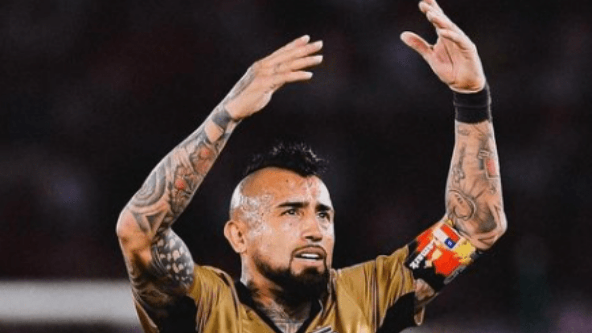 Arturo Vidal. Foto: redes de Arturo Vidal.