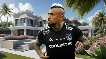 Arturo Vidal (Foto tomada de: Amusment/Colo Colo)