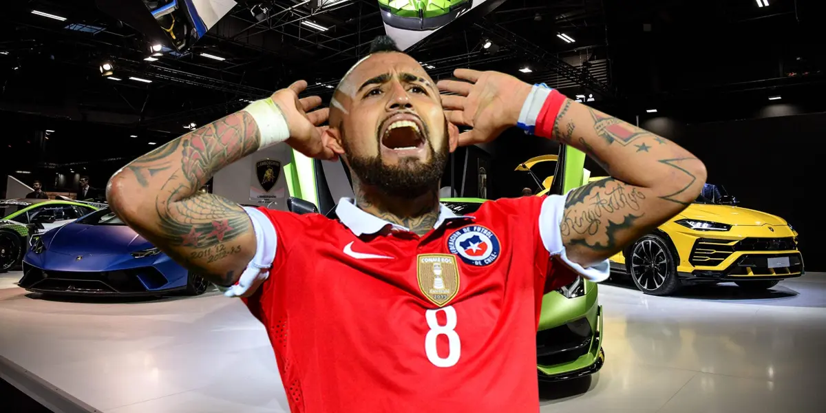 Arturo Vidal (Foto tomada de: CNN/Conmebol)