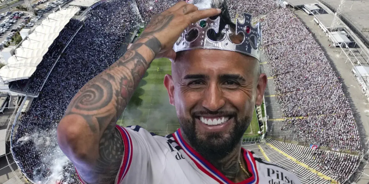 Arturo Vidal (Foto tomada de: Colo Colo/Los Angeles)